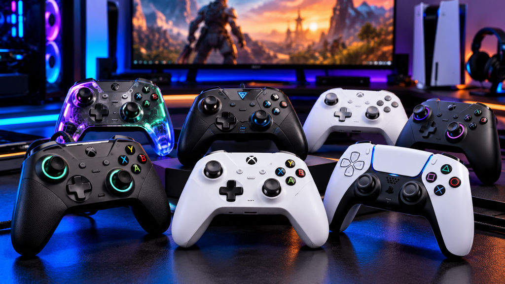 Melhores controles gamer de 2026 para PC e consoles