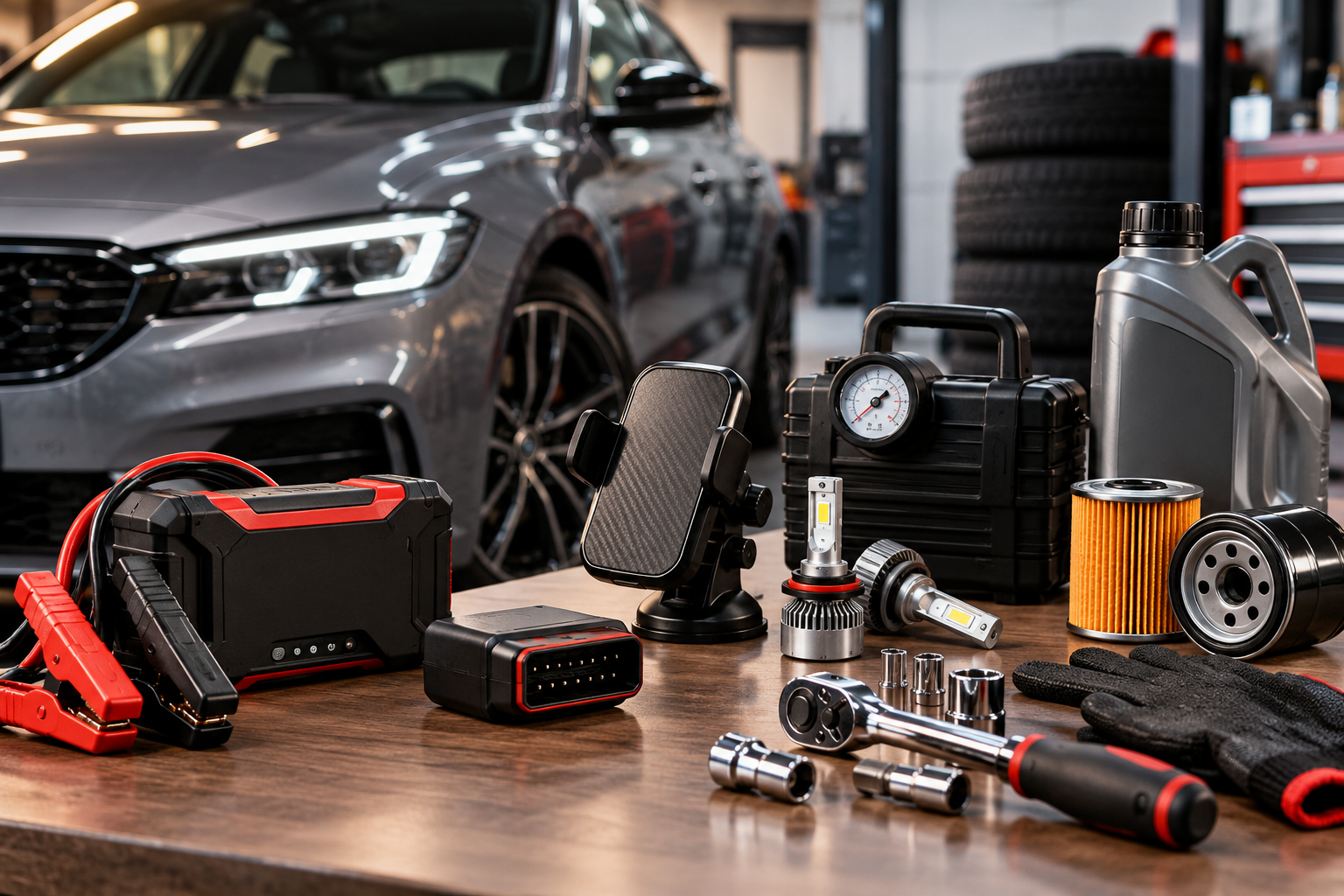 Produtos, acessórios e equipamentos automotivos