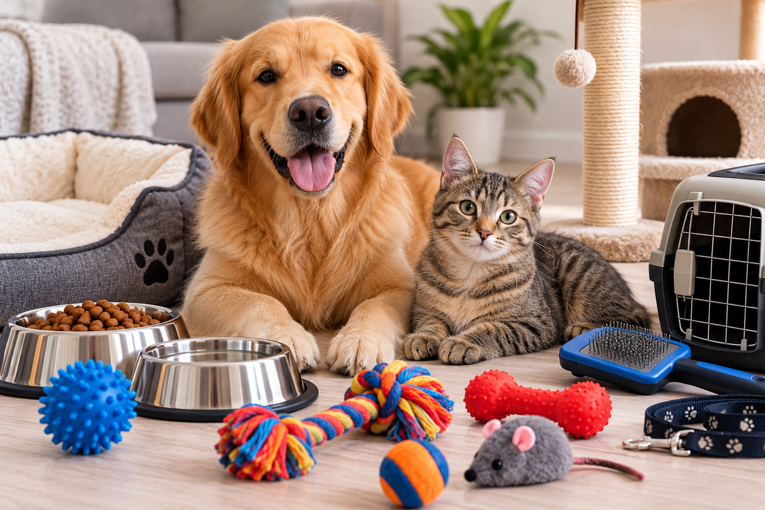 Produtos e acessórios para cães e gatos