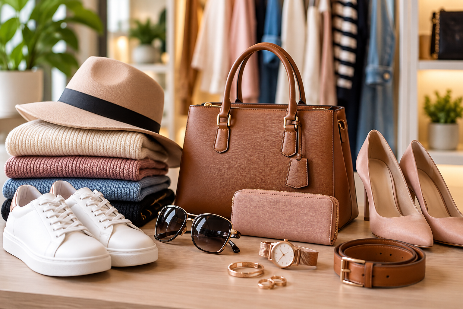 Roupas, calçados e acessórios de moda