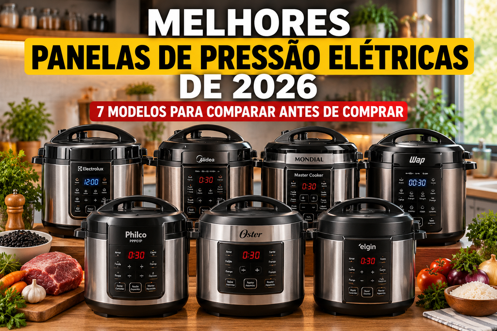 melhores panelas de pressão elétricas de 2026