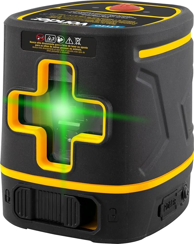Vonder NLR 020 — Nível laser verde recarregável de 20 metros